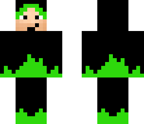 the green flame guy