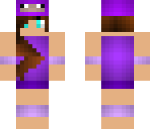 purple sheep girl