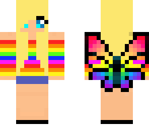 butterfly girl