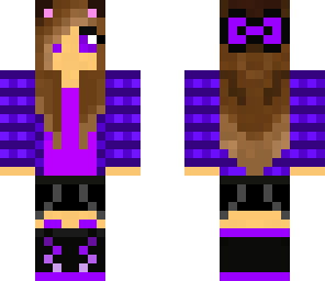 purple girl