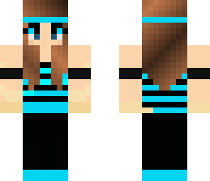 blue girl
