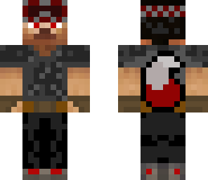 male with googles and wolf tail