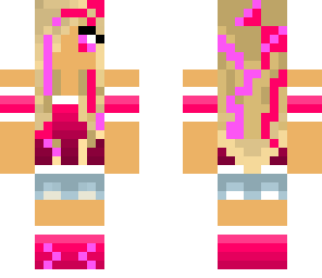 very pink girl