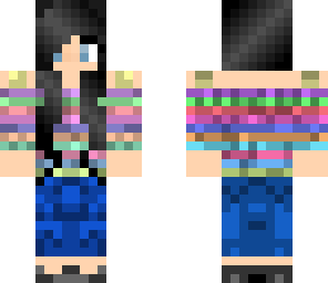 black haired girl