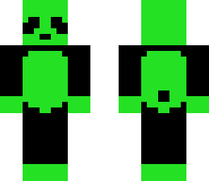 green panda