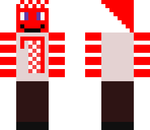 candy cane person