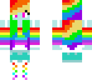 rainbow dash girl