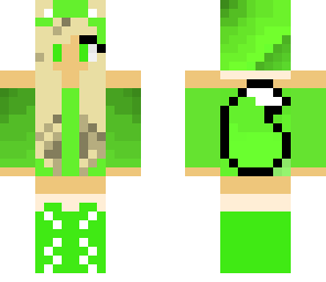 green wolf girl