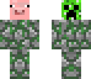 mossy cobble mob heads