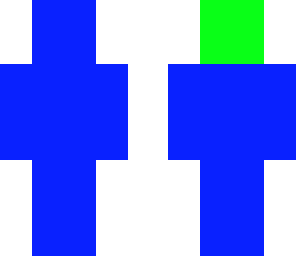blue