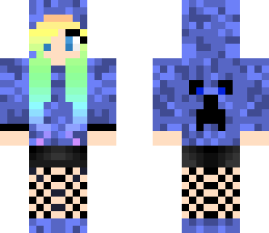 rainbow creeper girl
