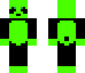 green panda