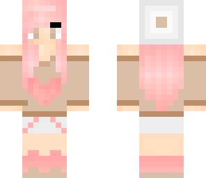 brown and pink candy girl