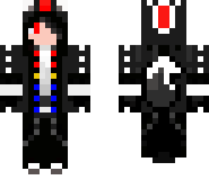 abstract white wolf boy