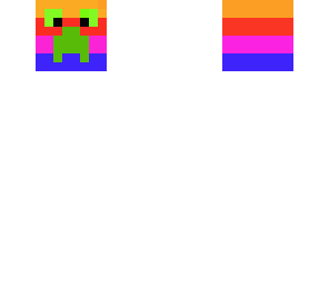 multi colored ghost