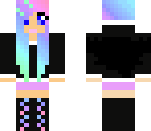 rainbow girl