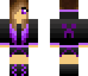 purple creeper girl