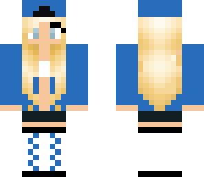 cute blue tomboy