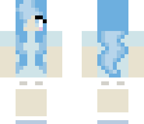 kawaii girl omg blue version