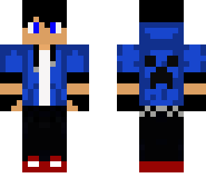 cool blue hoodie
