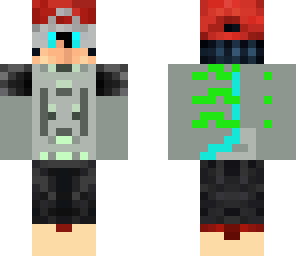 cyborg red pokemon trainer