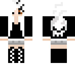 edit gothic skully girl