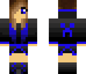 blue creeper girl