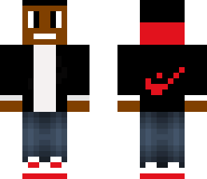 red nike guy