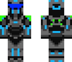 moded blue and green spartan