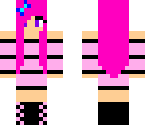 pink cute girl