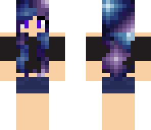 galaxy hair