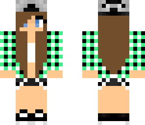 green checkered gurl xox