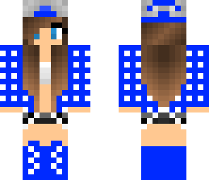 girl in blue cap