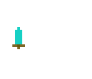 floating diamond sword