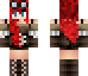 redhair steampunk girl