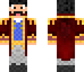 updated gold d roger without hat
