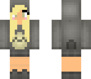 blonde totoro girl
