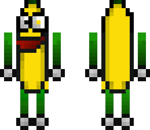 yellow banana made by me