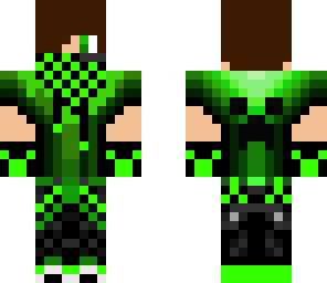 amazing boy in green