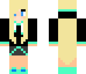 neon goth girl