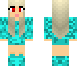 blue creeper girl