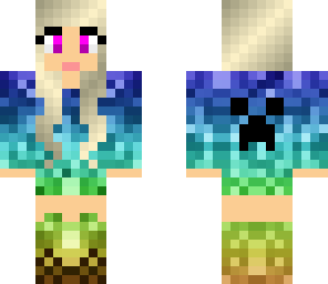 rainbow creeper girl