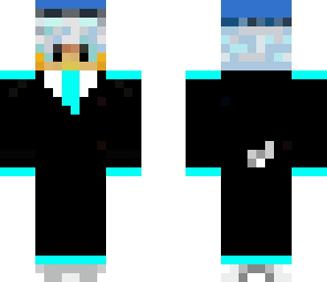 pvpducks fan skin in bright blue