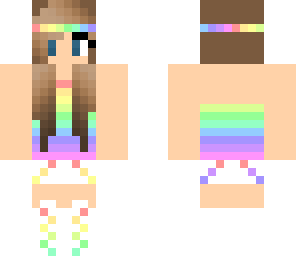 rainbow girl