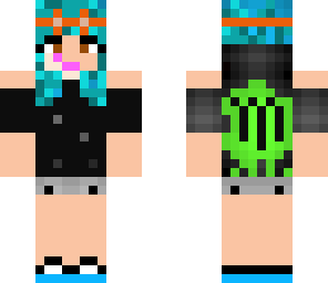 ramona flawers blue hair