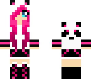 pink panda hoodie