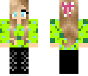green sweeter girl