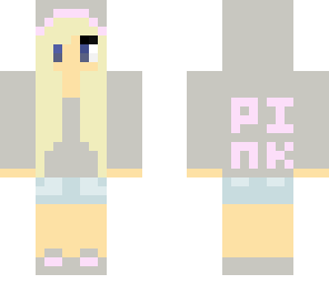 edited pink girl
