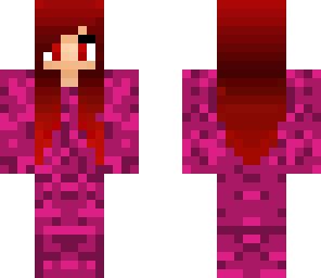 magenta camo girl