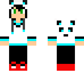 blue panda